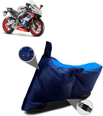 PAGORA Waterproof Two Wheeler Cover for Aprilia(RS 660, Blue)