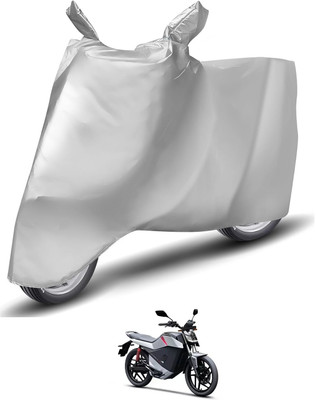 Caronix Waterproof Two Wheeler Cover for Ola(Roadster, Silver)