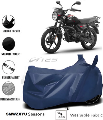 smwzxyu Waterproof Two Wheeler Cover for Bajaj(Blue)