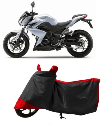 GROFATIK Two Wheeler Cover for Kawasaki(Z250, Red)