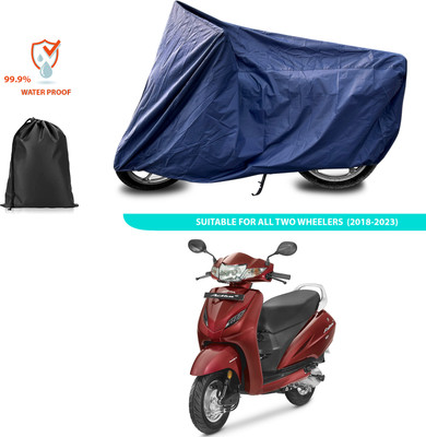 PAGORA Waterproof Two Wheeler Cover for Honda(Activa 4G, Blue)