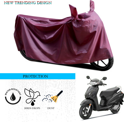 SnehaSales Waterproof Two Wheeler Cover for Honda(Activa 6G, Maroon)