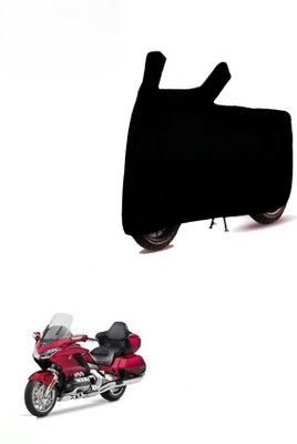 DeepShakshi AUTOMOTIVE Two Wheeler Cover for Honda(Gold Wing GL1800, Black)