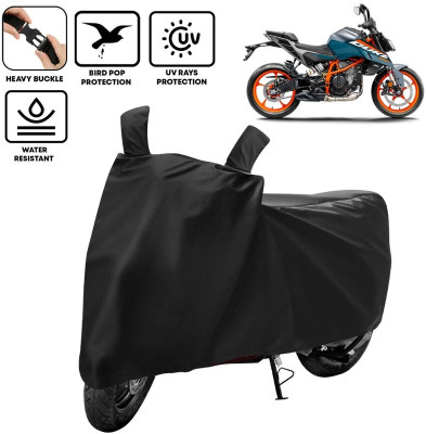 kerwa Two Wheeler Cover for KTM(390 Duke, Black)