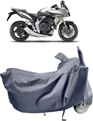 Amexride Two Wheeler Cover for Honda(CBF 1000, Grey)