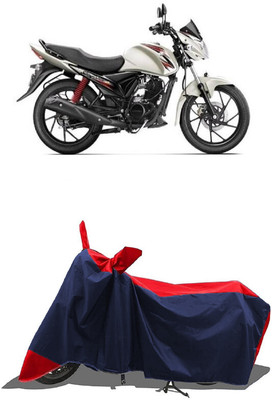 SUGASHRI Waterproof Two Wheeler Cover for Suzuki(Sling, Red, Blue)