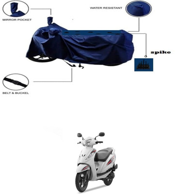 ZEDTEEK Waterproof Two Wheeler Cover for Bajaj(Blue)
