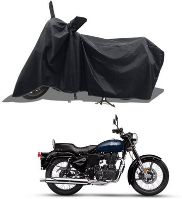 PAGORA Waterproof Two Wheeler Cover for Royal Enfield(Bullet Electra Twinspark, Black)