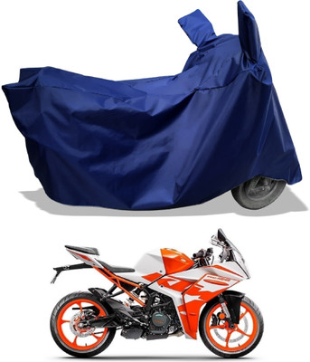 Amexride Two Wheeler Cover for KTM(RC 125 BS6, Blue)