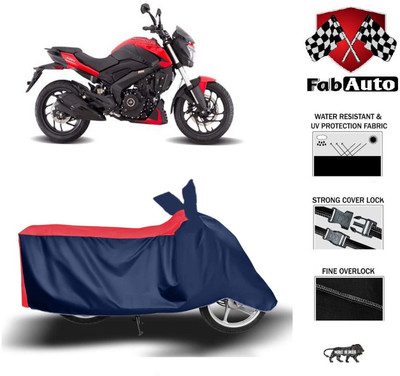DeepShakshi AUTOMOTIVE Waterproof Two Wheeler Cover for Bajaj(Dominar, Black)