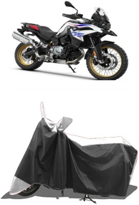 SUGASHRI Waterproof Two Wheeler Cover for BMW(F 850 GS, White, Black)