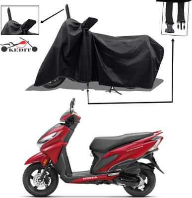 KEDIT Two Wheeler Cover for Universal For Bike(Grazia, Black)