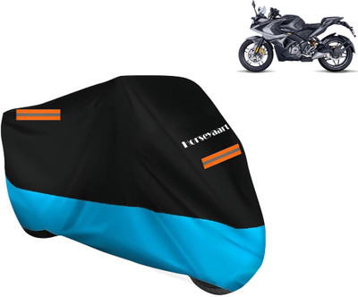 Horseyaart Waterproof Two Wheeler Cover for Bajaj(Pulsar RS200 BS6, Blue)