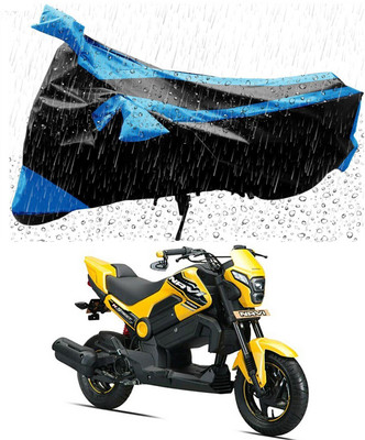 Mdstar Waterproof Two Wheeler Cover for Honda(Navi, Blue, Black)