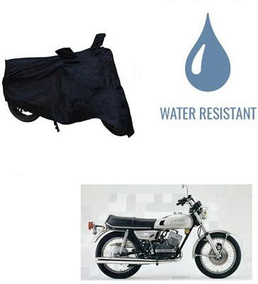 DeepShakshi AUTOMOTIVE Waterproof Two Wheeler Cover for Yamaha(RD 350, Black)