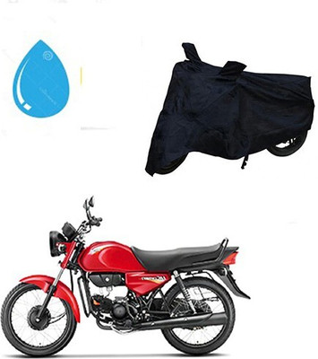 DeepShakshi AUTOMOTIVE Waterproof Two Wheeler Cover for Hero(CD Dawn, Black)