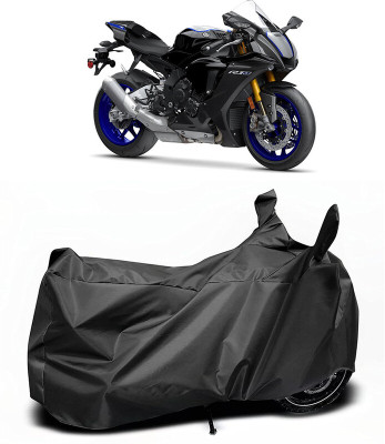MADAFIYA Two Wheeler Cover for Yamaha(YZF R15 V3, Black)