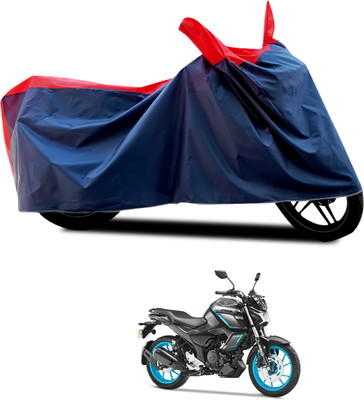 CODOKI Waterproof Two Wheeler Cover for Yamaha(FZ-FI, Black, Red)