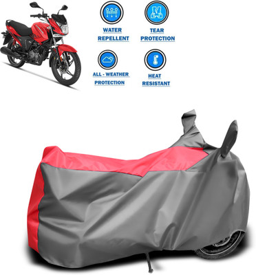 CODOKI Waterproof Two Wheeler Cover for Hero(Glamour, Grey)