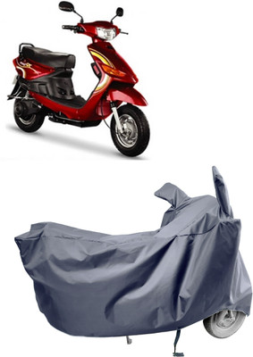 Amexride Two Wheeler Cover for Indus(Yo Spark, Grey)