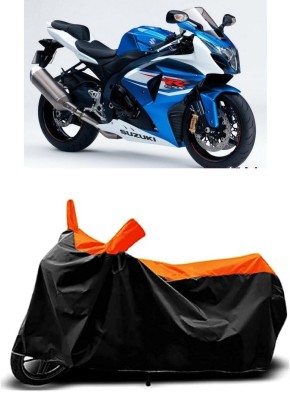 VESMEI Two Wheeler Cover for Suzuki(GSX R1000, Orange)