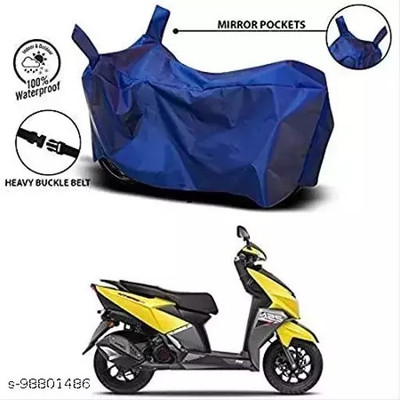 gurukul mart Waterproof Two Wheeler Cover for LML(Bobber 350, Blue)