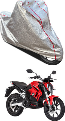 PAGORA Waterproof Two Wheeler Cover for Revolt(RV 400, Silver)
