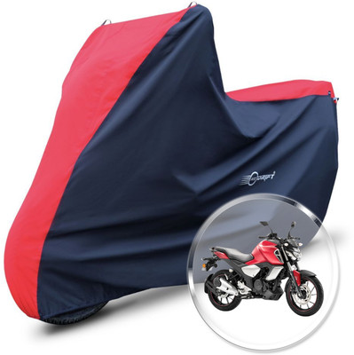 Neodrift Two Wheeler Cover for Yamaha(FZ S FI (V 2.0), Red, Black)