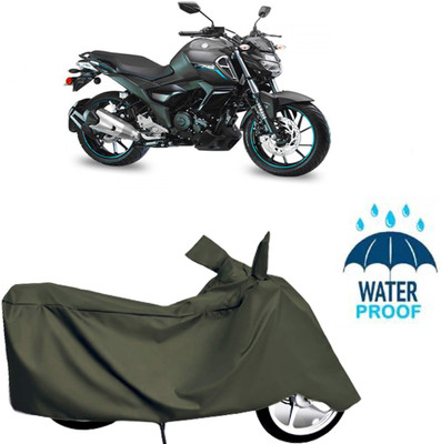 Autoinnovation Waterproof Two Wheeler Cover for Yamaha(Green)