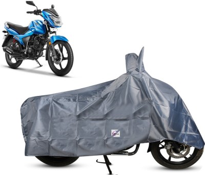 EGAL Waterproof Two Wheeler Cover for TVS(Victor BS6, Grey)