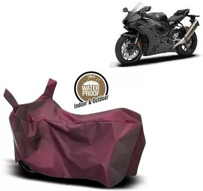 OliverX Waterproof Two Wheeler Cover for Honda(CBR1000RR Fireblade, Maroon)