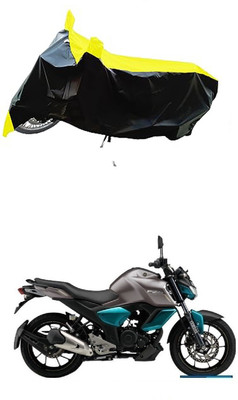 VESMEI Two Wheeler Cover for Yamaha(FZS-FI BS6, Yellow)