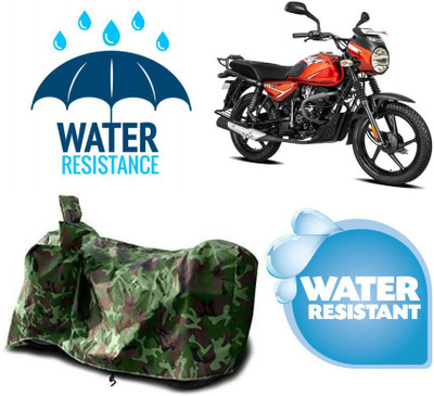 AUTOCAD Waterproof Two Wheeler Cover for Bajaj(CT100, Green)