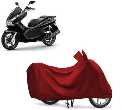 KEDIT Two Wheeler Cover for Honda(PCX 125, Maroon)