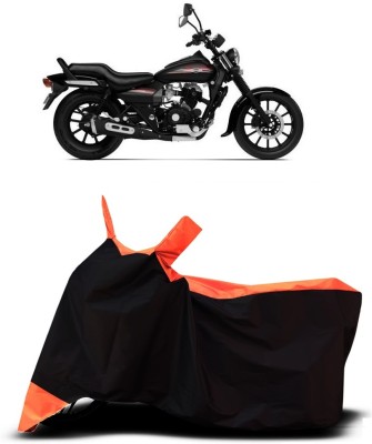 VESMEI Two Wheeler Cover for Bajaj(Avenger 220 Cruise, Orange)