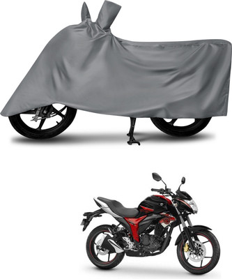 DeepShakshi AUTOMOTIVE Waterproof Two Wheeler Cover for Suzuki(Gixxer Special Edition, Grey)