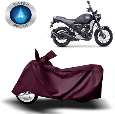DeepShakshi AUTOMOTIVE Waterproof Two Wheeler Cover for Yamaha(FZ-X, Maroon)