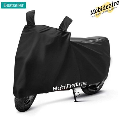 Mobidezire Waterproof Two Wheeler Cover for Vespa(Piaggio Vespa, Black)