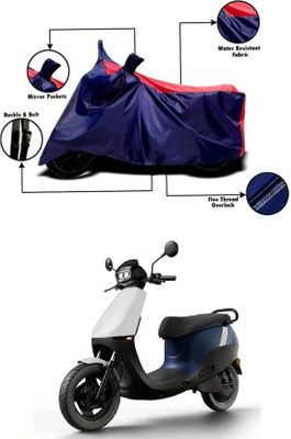 smwzxyu Waterproof Two Wheeler Cover for Ola(SS, Blue, Red)