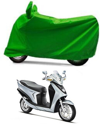 Furious3D Two Wheeler Cover for Hero(Leap Hybrid SES, Green)