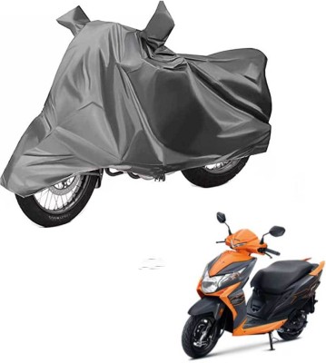 AUTOCAD Waterproof Two Wheeler Cover for Royal Enfield(Classic Chrome, Grey)