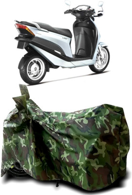 Autofly Waterproof Two Wheeler Cover for Hero(Leap Hybrid SES, Multicolor)