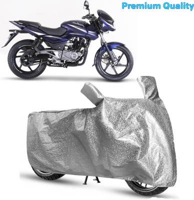 LifoDora Waterproof Two Wheeler Cover for Bajaj(Pulsar 180 DTS-i, Silver)