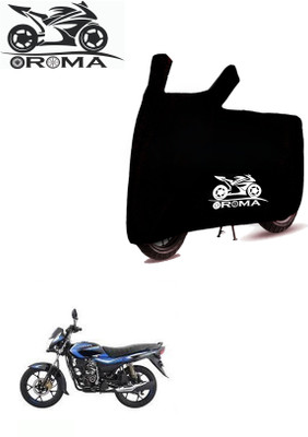 DeepShakshi AUTOMOTIVE Waterproof Two Wheeler Cover for Bajaj(Platina 110 H-Gear, Black)