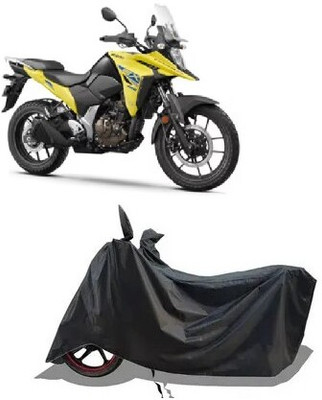 Tritika Waterproof Two Wheeler Cover for Honda(NXR 160, Black)