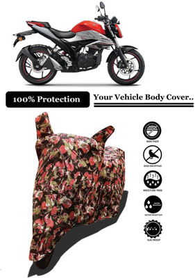 Amexride Two Wheeler Cover for Suzuki(Gixxer Special Edition, Multicolor)