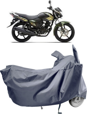 Amexride Two Wheeler Cover for Yamaha(Saluto, Grey)