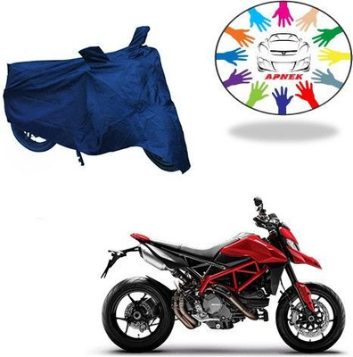 DeepShakshi AUTOMOTIVE Waterproof Two Wheeler Cover for Ducati(Hyperstrada, Blue)