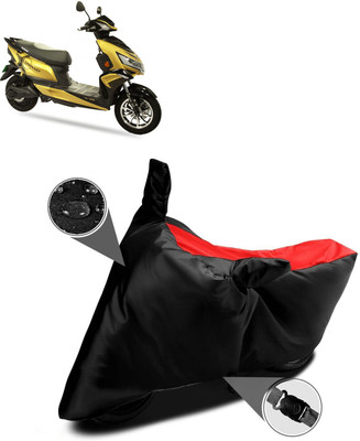 GOSHIV-car and bike accessories Waterproof Two Wheeler Cover for Okinawa(Red)