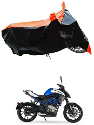 VESMEI Two Wheeler Cover for CFMoto(300NK, Orange)